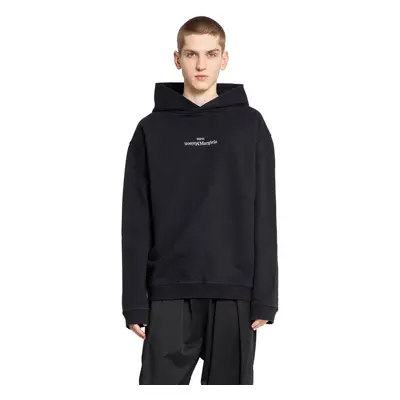 MAISON MARGIELA MAN BLACK SWEATSHIRTS