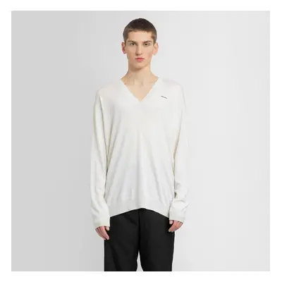 PRADA MAN WHITE KNITWEAR