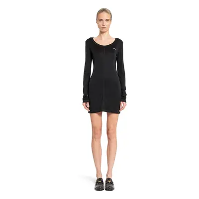 MIU MIU WOMAN BLACK DRESSES