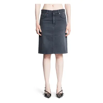 MIU MIU WOMAN GREY SKIRTS