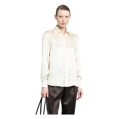 TOM FORD WOMAN OFF-WHITE SHIRTS