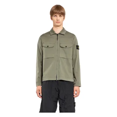 STONE ISLAND MAN GREEN JACKETS