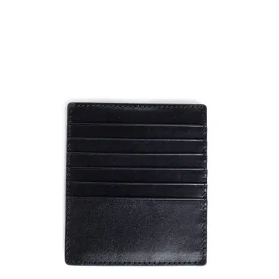 ANN DEMEULEMEESTER UNISEX BLACK WALLETS & CARDHOLDERS