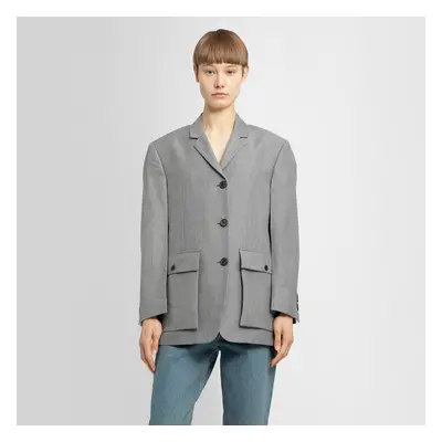 PRADA WOMAN GREY BLAZERS