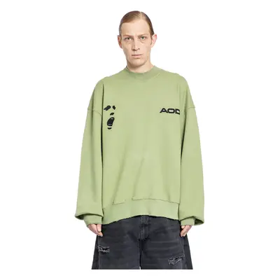 AN OTHER DATE MAN GREEN SWEATSHIRTS