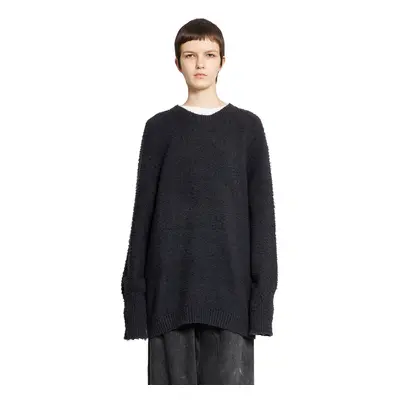 MAISON MARGIELA WOMAN BLACK KNITWEAR