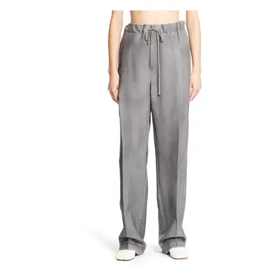 MAISON MARGIELA WOMAN GREY TROUSERS