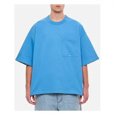 Bottega Veneta | T-shirt In Jersey Giapponese | Azzurro | Uomo