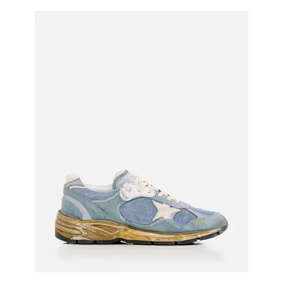 Golden Goose | Running Dad Net And Suede Sneakers | Azzurro | Uomo