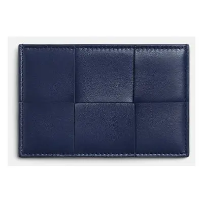 Bottega Veneta | Bicolor Portacarte In Pelle | Blu | Donna