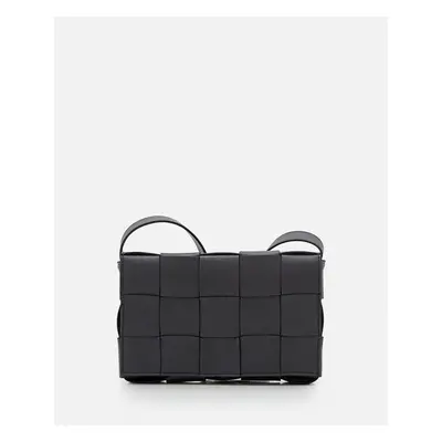 Bottega Veneta | Cassette Leather Shoulder Bag | Nero | Donna