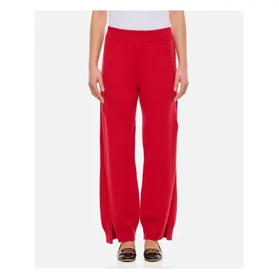 Barrie | Pantaloni In Cashmere | Rosso | Donna