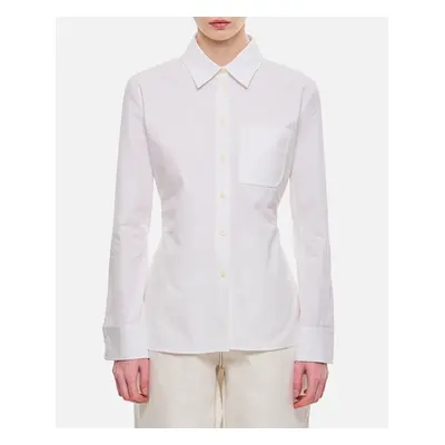 Jacquemus | Camicia Con Taschino E Apertura Sul Retro | Bianco | Donna