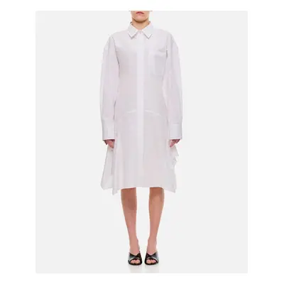 Stella McCartney | Abito Camicia In Cotone | Bianco | Donna