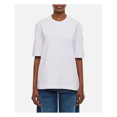 Moncler | T-shirt A Maniche Corte | Bianco | Donna