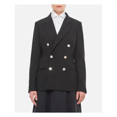 Ralph Lauren Collection | Camden Wool Double-breasted Jacket | Nero | Donna