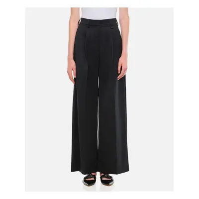 Simone Rocha | Pantaloni A Gamba Larga | Nero | Donna