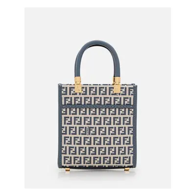 Fendi | Mini Sunshine Borsa Jacquard | Grigio | Donna