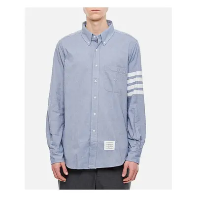 Thom Browne | Camicia Classica In Cotone Righe | Azzurro | Uomo