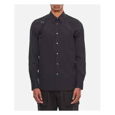 Alexander McQueen | Camicia Harness In Cotone | Nero | Uomo