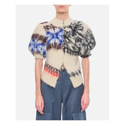 Sacai | Blouson In Maglia Fantasia | Multicolore | Donna