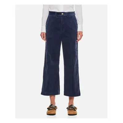 Polo Ralph Lauren | Pantaloni Chino A Gamba Larga | Blu | Donna