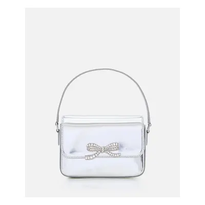 Self-Portrait | Borsa Mini In Pelle | Argento | Donna