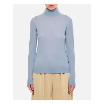 Ralph Lauren Collection | Maglia Collo Alto In Cashmere | Azzurro | Donna