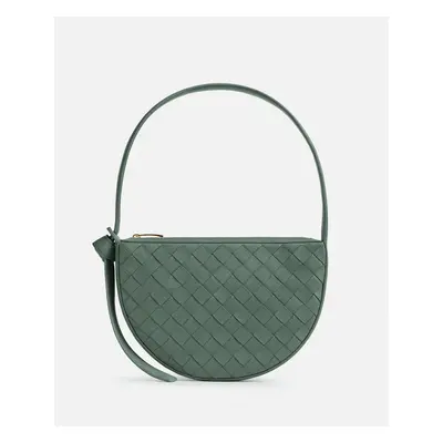 Bottega Veneta | Mini Sunrise Borsa A Spalla In Pelle | Verde | Donna