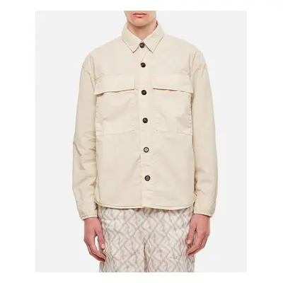 President's | Camicia Tack P's Stone Dy In Nylon Di Cotone | Beige | Uomo