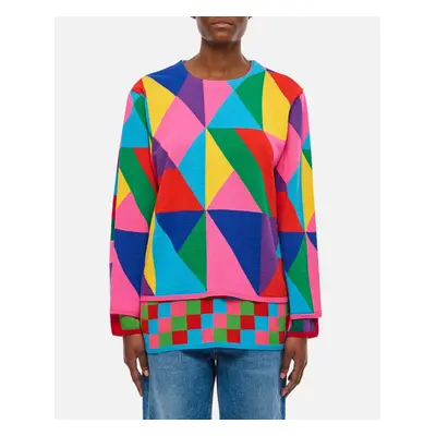 Comme Des Garçons | Maglia Con Fantasia Doppio Strato | Multicolore | Donna