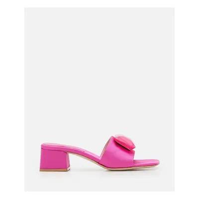 Gianvito Rossi | 45mm Satin Sandals | Rosa | Donna