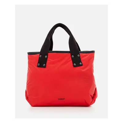 Sacai | Borsa Tote In Nylon Skytex | Rosso | Donna