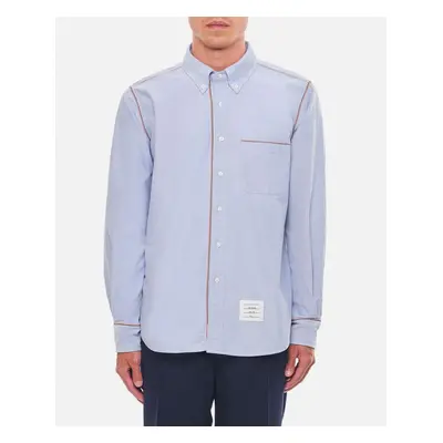 Thom Browne | Camicia Oxford In Cotone Azzurra | Azzurro | Uomo