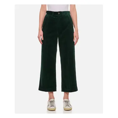 Polo Ralph Lauren | Pantaloni Dritti Crop | Verde | Donna