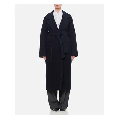 Max Mara | Jene Cappotto Lungo | Blu | Donna