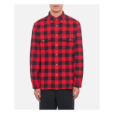 Woolrich | Plaid Chamois Shirt | Rosso | Uomo