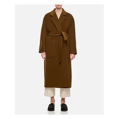 Max Mara | Attuale Cappotto Con Cintura | Marrone | Donna