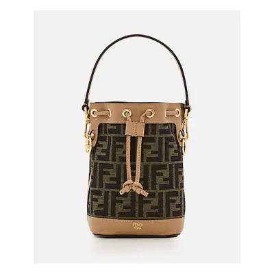 Fendi | Mini Mon Tresor Borsa Jacquard | Marrone | Donna