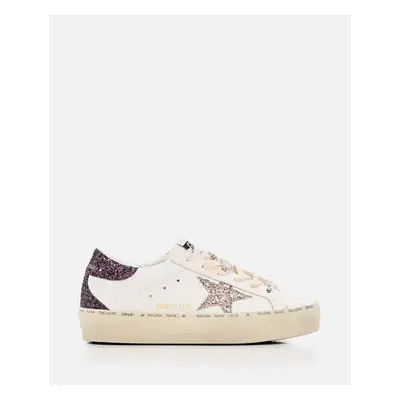 Golden Goose | Hi Star Sneakers In Pelle | Bianco | Donna