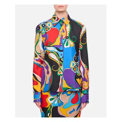 Emilio Pucci | Camicia In Seta Multicolore | Multicolore | Donna