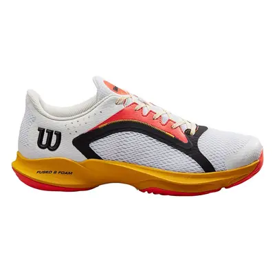 Scarpe da Padel Wilson Hurakn 2.0 Wrs330520 Bianche E Arancioni