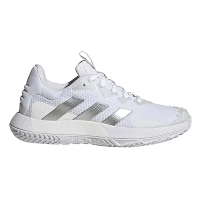 Scarpe Da Donna Adidas Solematch Control Id1502 Bianche E Argento