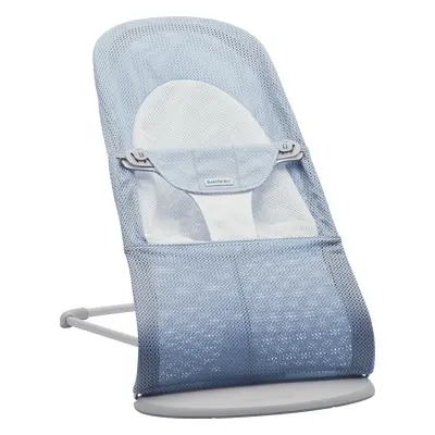 Sdraietta Balance Soft - Azzurro cielo/Bianco / Mesh / Grigio chiaro