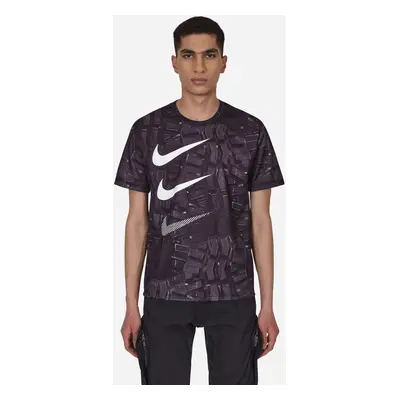 Nike Vertical Triple Tick T-Shirt Black