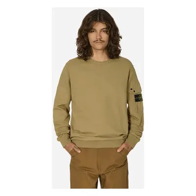 Arm Pocket Crewneck Sweatshirt Biscuit