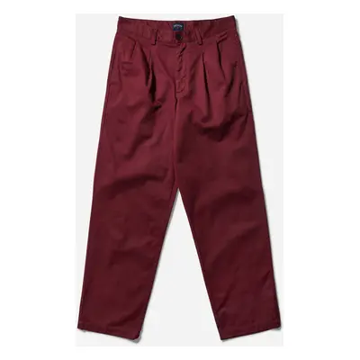 Men s Twill Double-Pleat Pants Wine