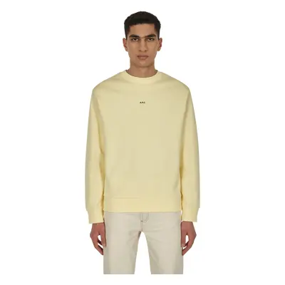 Steve Crewneck Sweatshirt Yellow