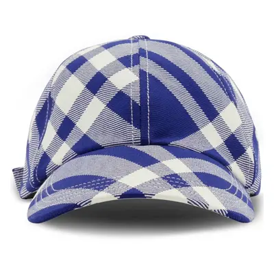 BURBERRY - Cappello Baseball Con Motivo Check