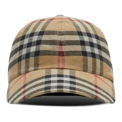 BURBERRY - Cappello Baseball Con Motivo Check